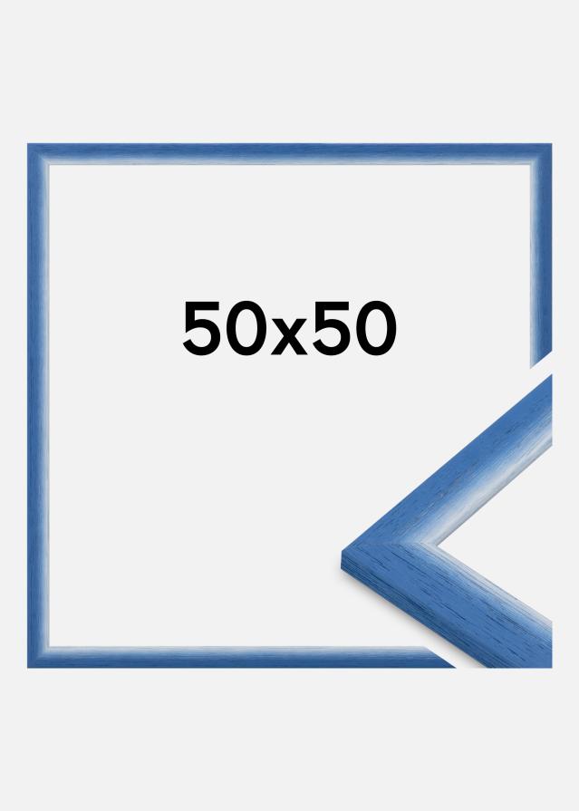 Jämtlands Ramfabrik Kader Cornwall Acrylglas Blauw 50x50 cm