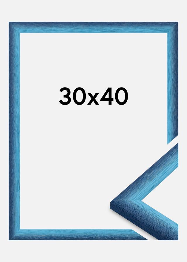 Jämtlands Ramfabrik Kader Cornwall Acrylglas Donkerblauw 30x40 cm