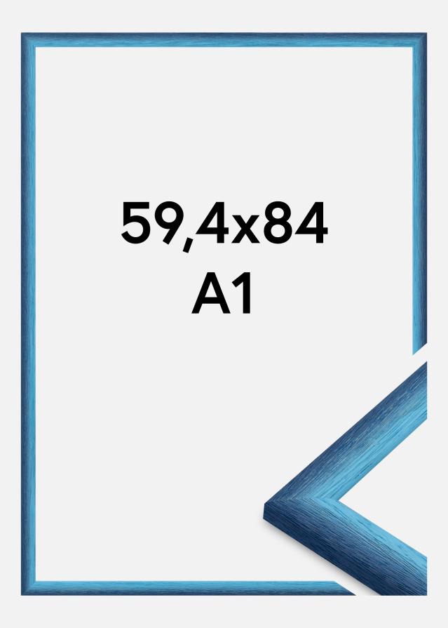 Jämtlands Ramfabrik Kader Cornwall Acrylglas Donkerblauw 59,4x84,1 cm (A1)