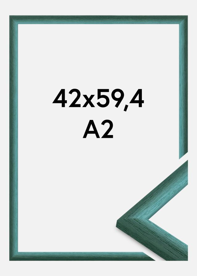 Jämtlands Ramfabrik Kader Cornwall Acrylglas Donkergroen 42x59,4 cm (A2)