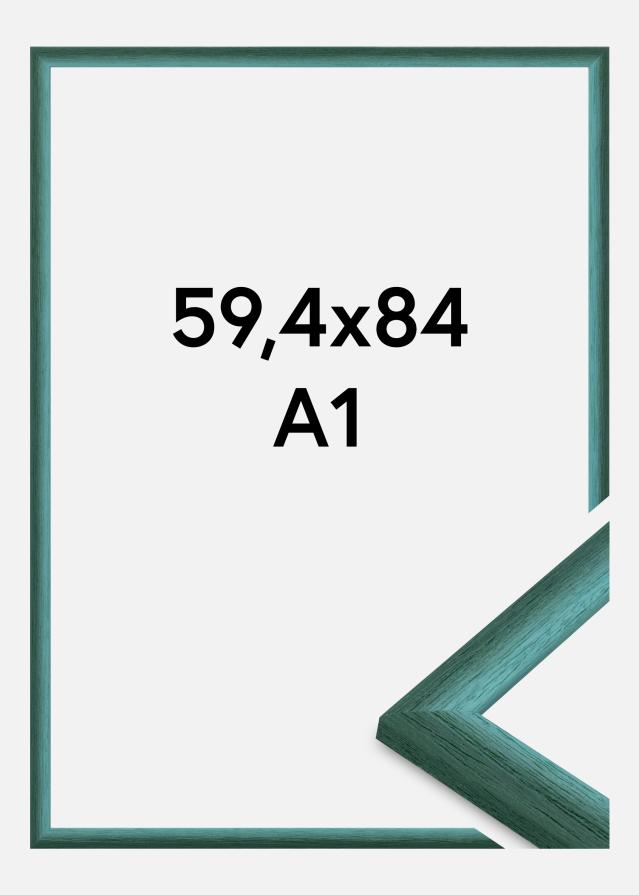 Jämtlands Ramfabrik Kader Cornwall Acrylglas Donkergroen 59,4x84,1 cm (A1)