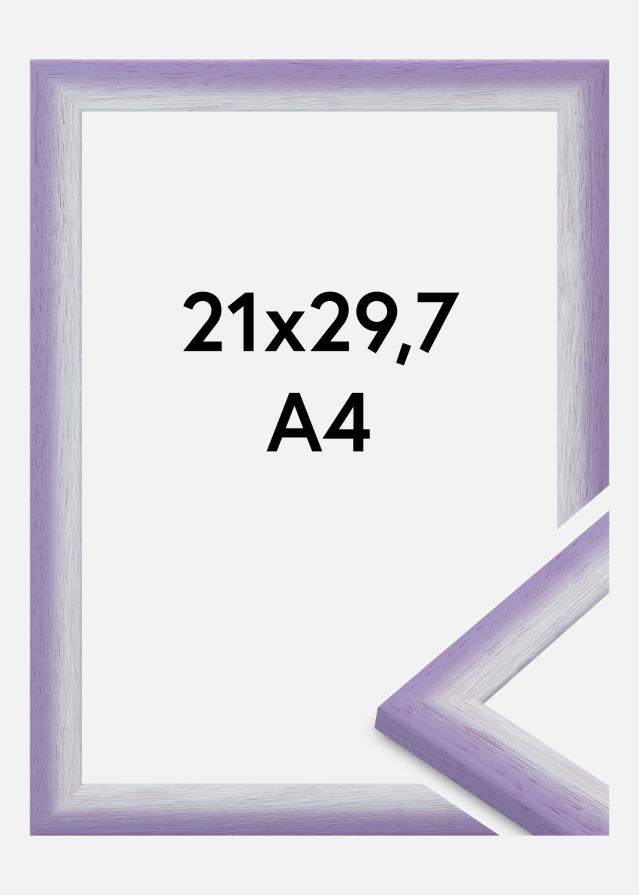 Jämtlands Ramfabrik Kader Cornwall Acrylglas Lichtpaars 21x29,7 cm (A4)