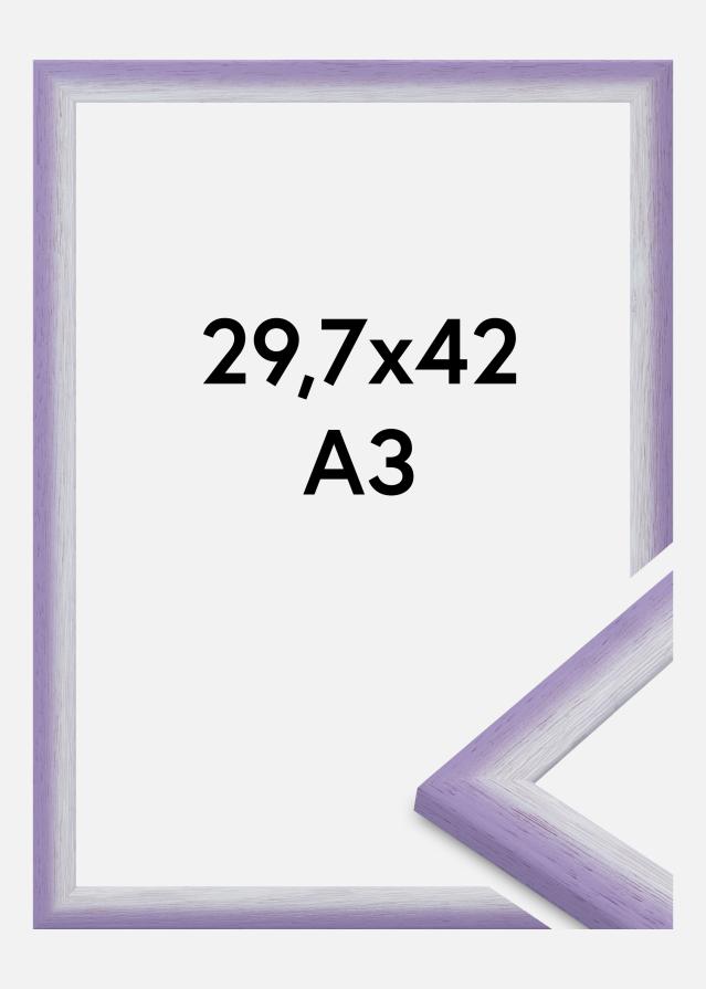 Jämtlands Ramfabrik Kader Cornwall Acrylglas Lichtpaars 29,7x42 cm (A3)