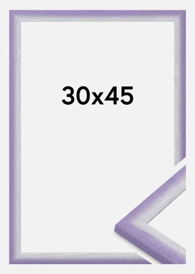 Jämtlands Ramfabrik Kader Cornwall Acrylglas Lichtpaars 30x45 cm