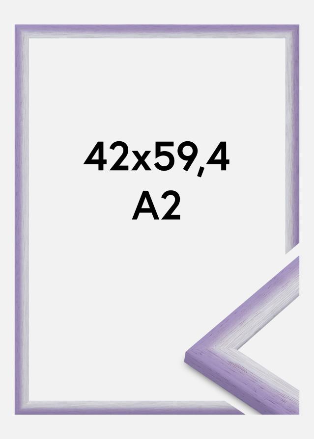 Jämtlands Ramfabrik Kader Cornwall Acrylglas Lichtpaars 42x59,4 cm (A2)