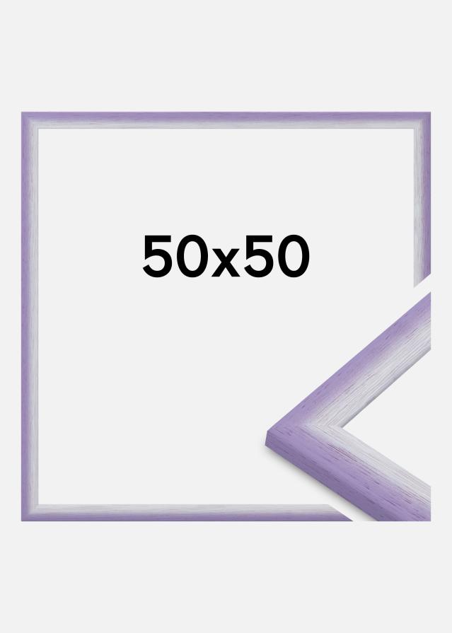 Jämtlands Ramfabrik Kader Cornwall Acrylglas Lichtpaars 50x50 cm