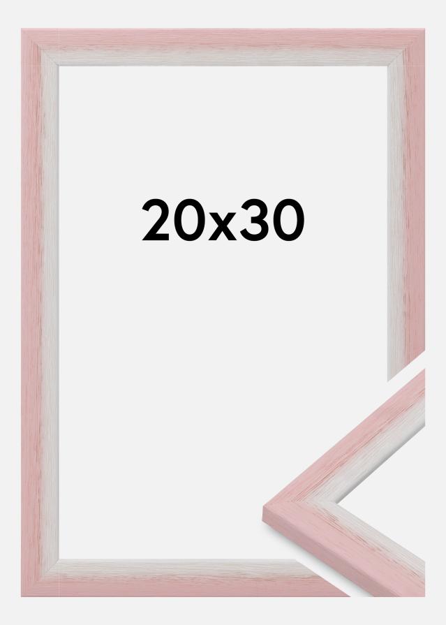Jämtlands Ramfabrik Kader Cornwall Acrylglas Roze 20x30 cm