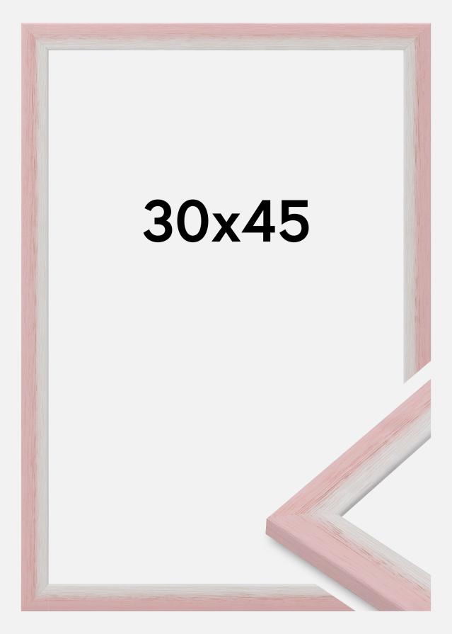 Jämtlands Ramfabrik Kader Cornwall Acrylglas Roze 30x45 cm