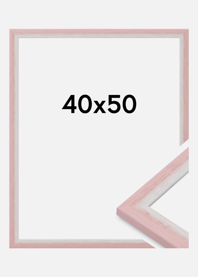 Jämtlands Ramfabrik Kader Cornwall Acrylglas Roze 40x50 cm