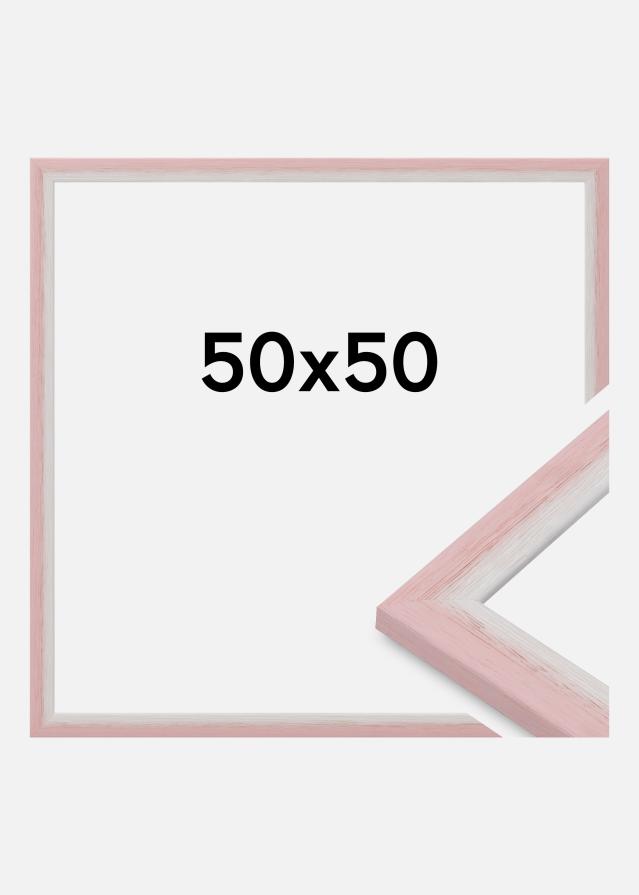 Jämtlands Ramfabrik Kader Cornwall Acrylglas Roze 50x50 cm