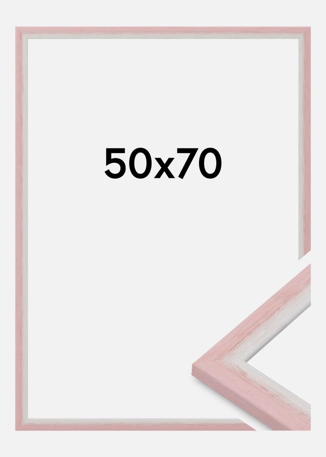 Jämtlands Ramfabrik Kader Cornwall Acrylglas Roze 50x70 cm