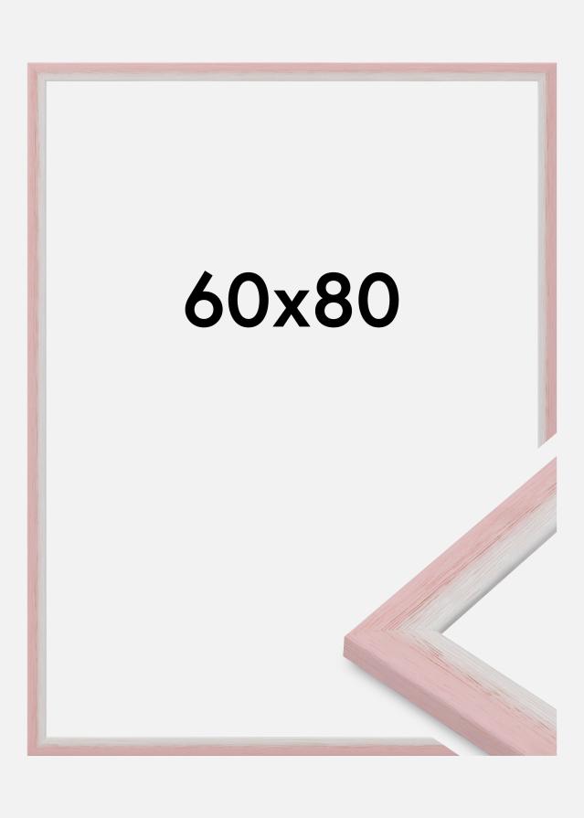 Jämtlands Ramfabrik Kader Cornwall Acrylglas Roze 60x80 cm