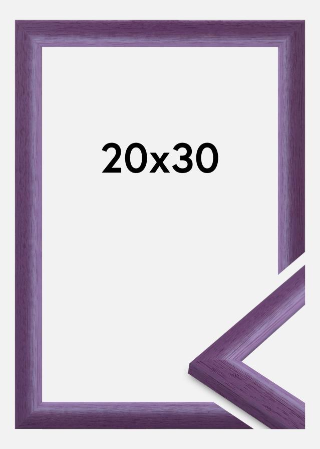 Jämtlands Ramfabrik Kader Cornwall Acrylglas Paars 20x30 cm