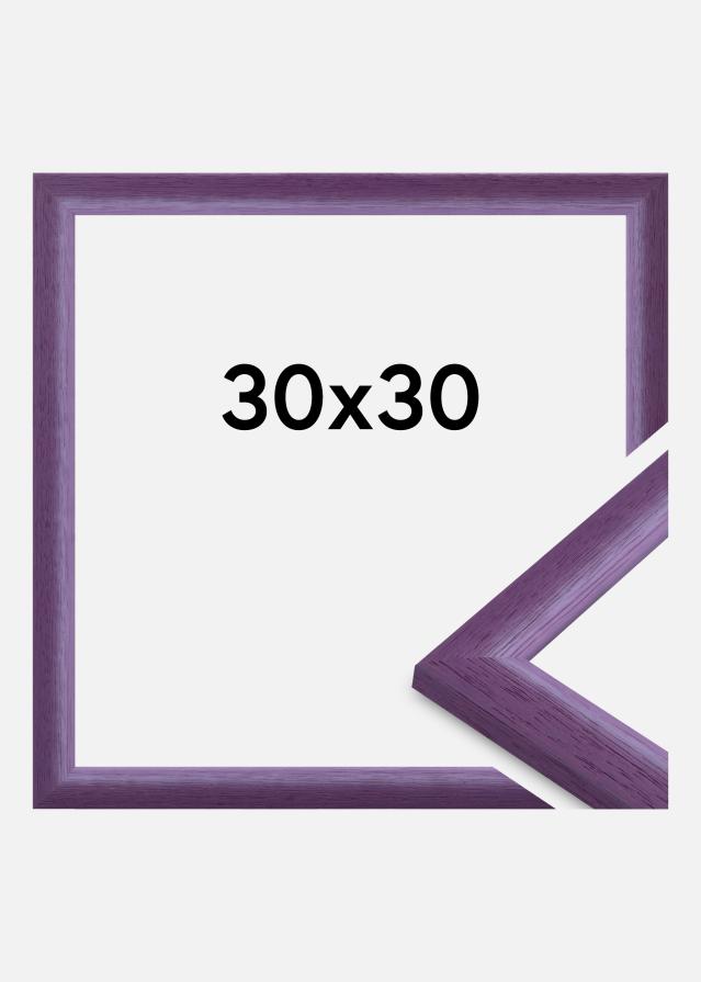 Jämtlands Ramfabrik Kader Cornwall Acrylglas Paars 30x30 cm