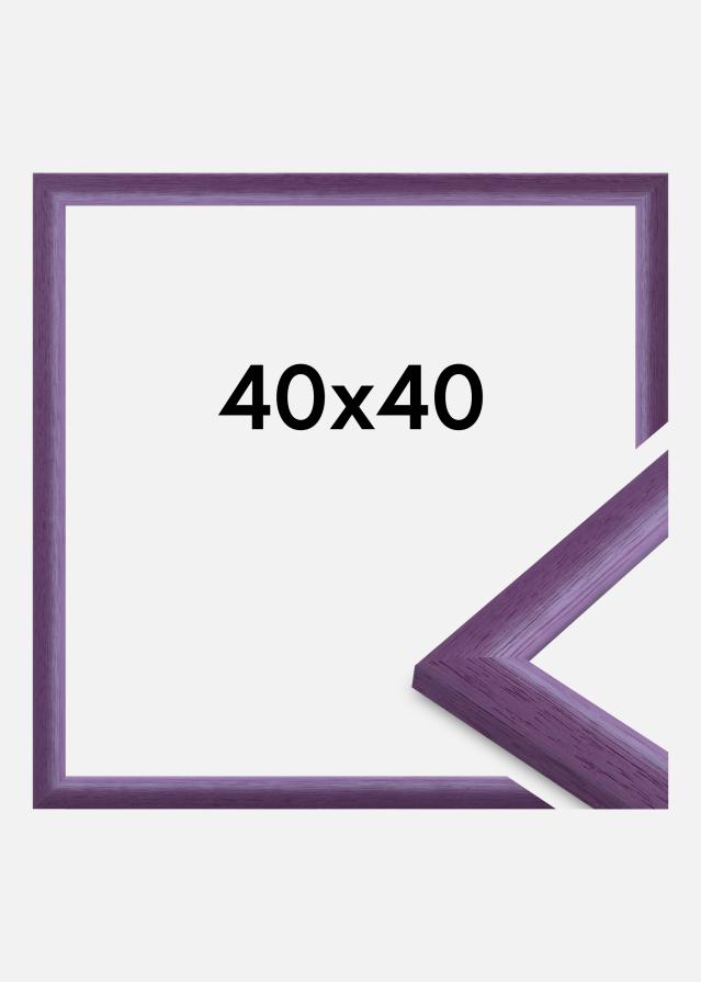 Jämtlands Ramfabrik Kader Cornwall Acrylglas Paars 40x40 cm