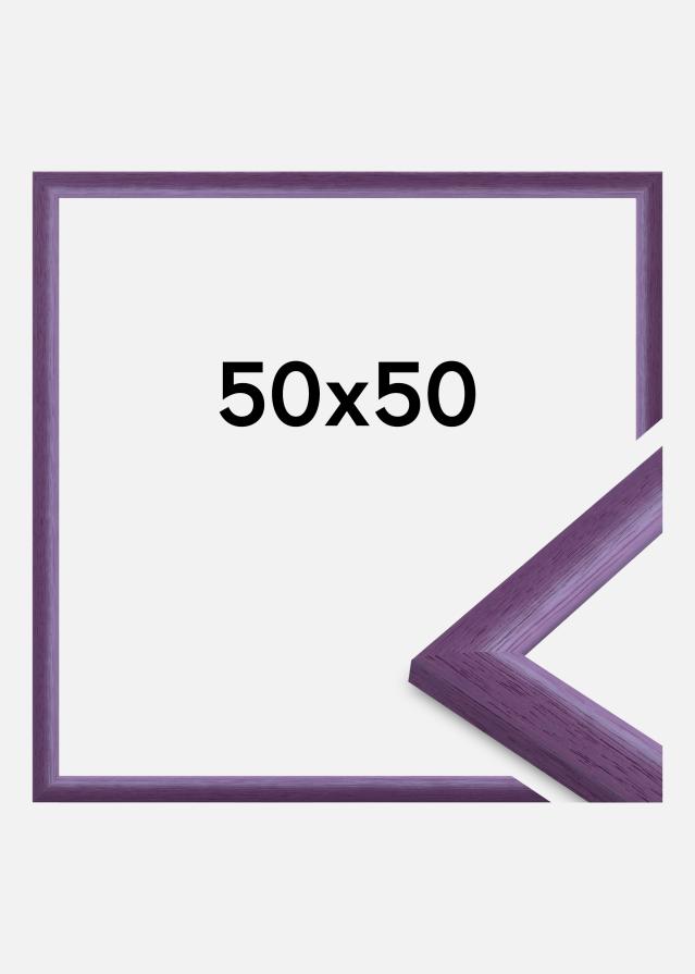 Jämtlands Ramfabrik Kader Cornwall Acrylglas Paars 50x50 cm