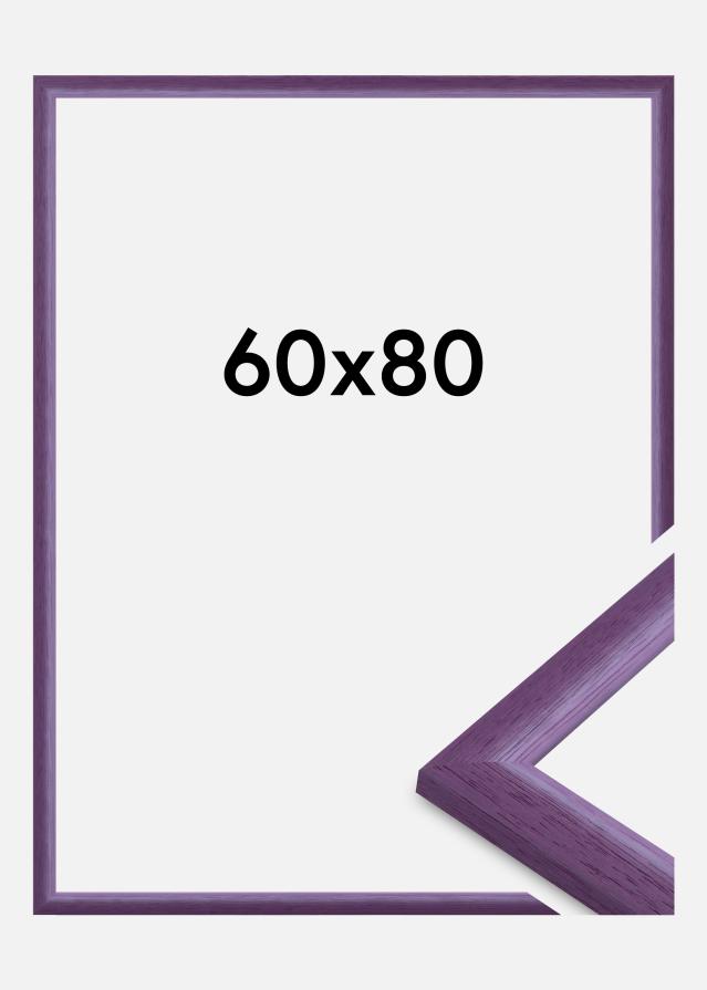 Jämtlands Ramfabrik Kader Cornwall Acrylglas Paars 60x80 cm