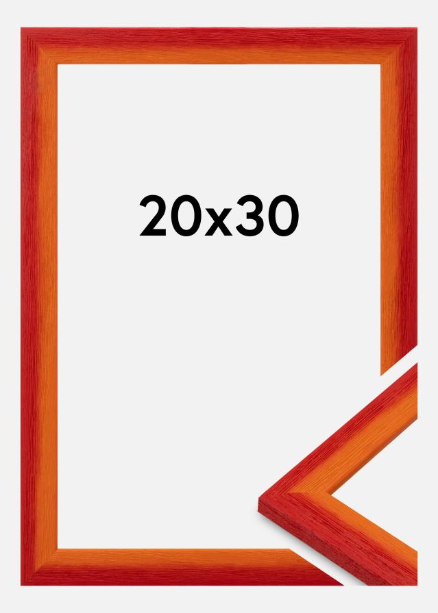 Jämtlands Ramfabrik Kader Cornwall Acrylglas Rood 20x30 cm