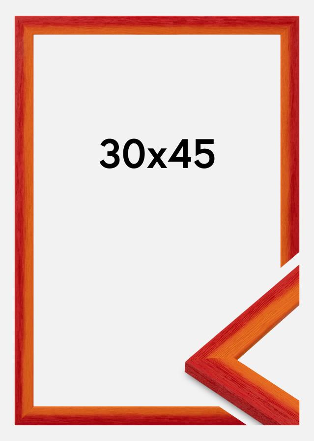 Jämtlands Ramfabrik Kader Cornwall Acrylglas Rood 30x45 cm