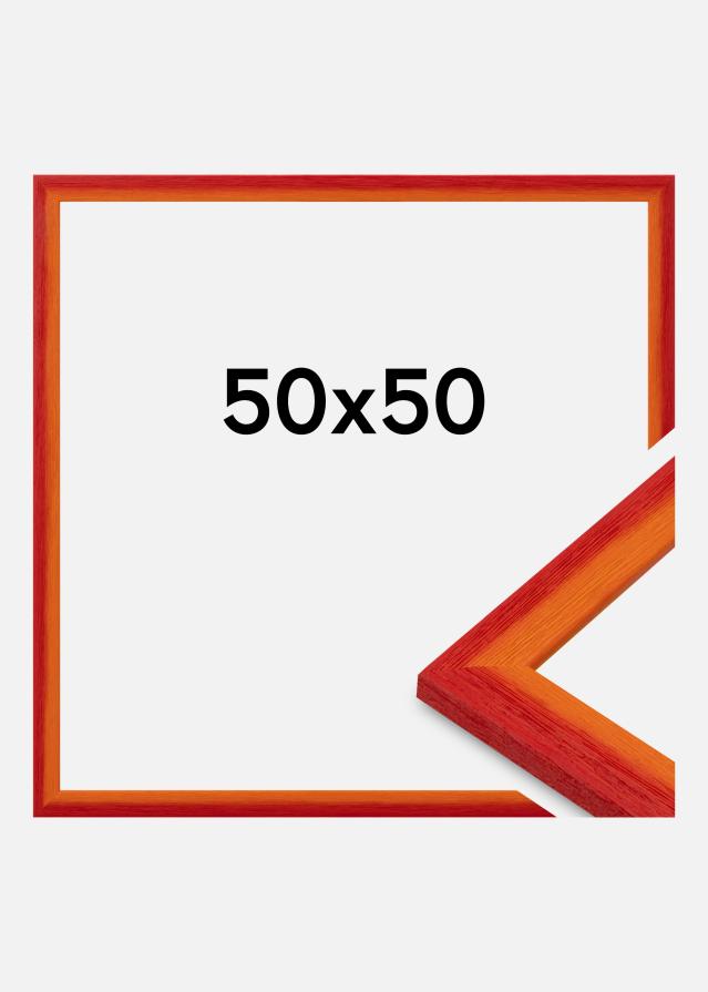 Jämtlands Ramfabrik Kader Cornwall Acrylglas Rood 50x50 cm