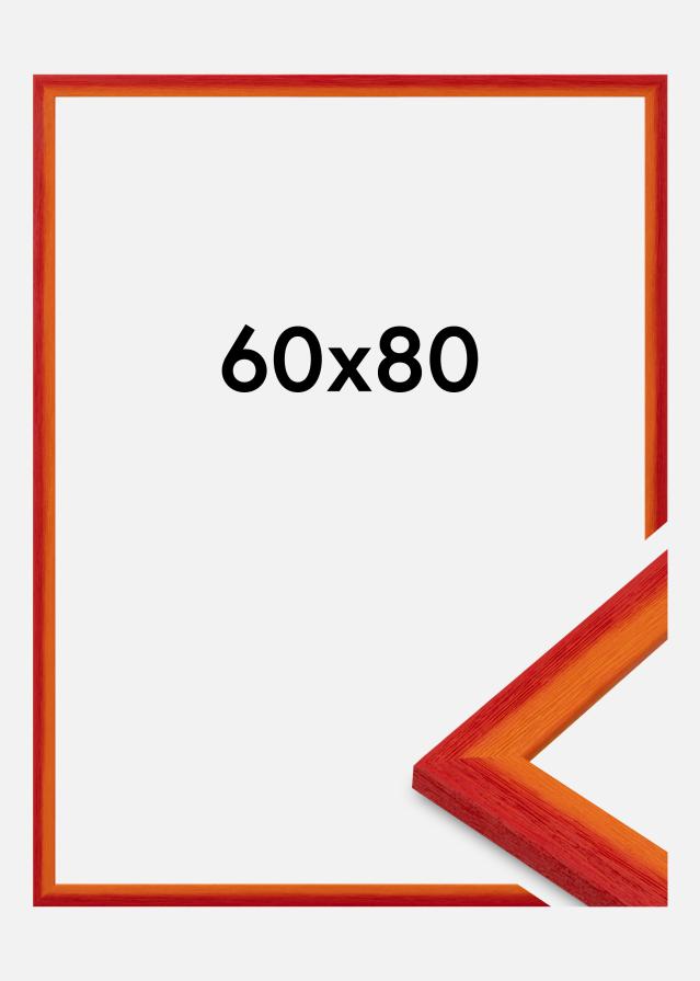 Jämtlands Ramfabrik Kader Cornwall Acrylglas Rood 60x80 cm