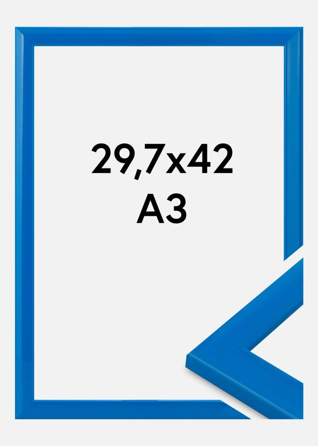 Jämtlands Ramfabrik Kader Dorset Acrylglas Blauw 29,7x42 cm (A3)