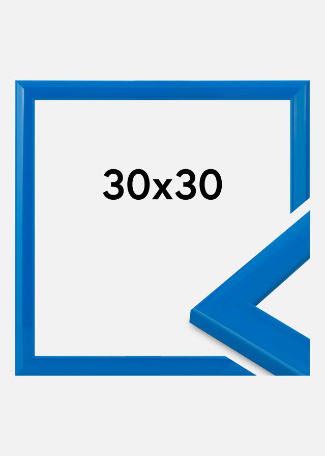 Jämtlands Ramfabrik Kader Dorset Acrylglas Blauw 30x30 cm