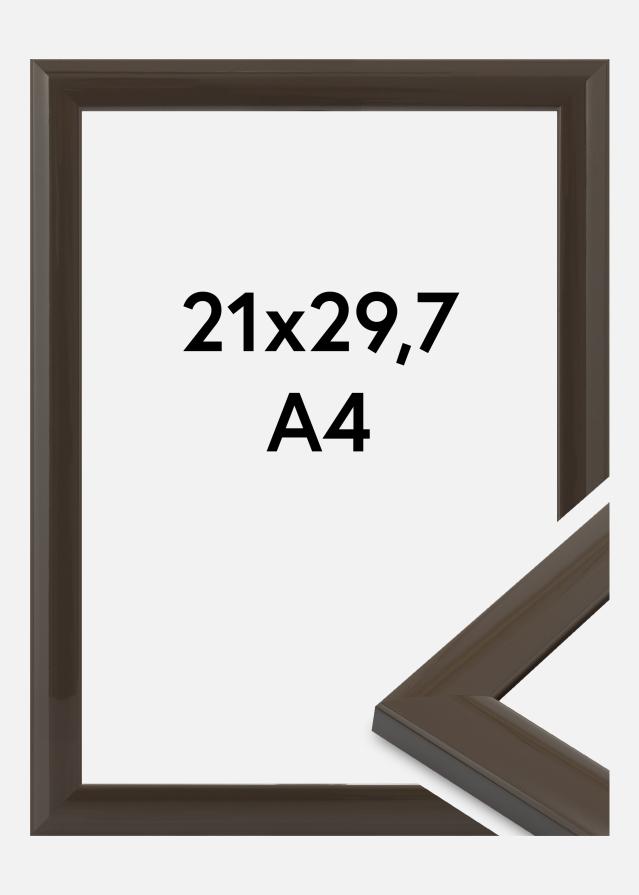 Jämtlands Ramfabrik Kader Dorset Acrylglas Donkergrijs 21x29,7 cm (A4)