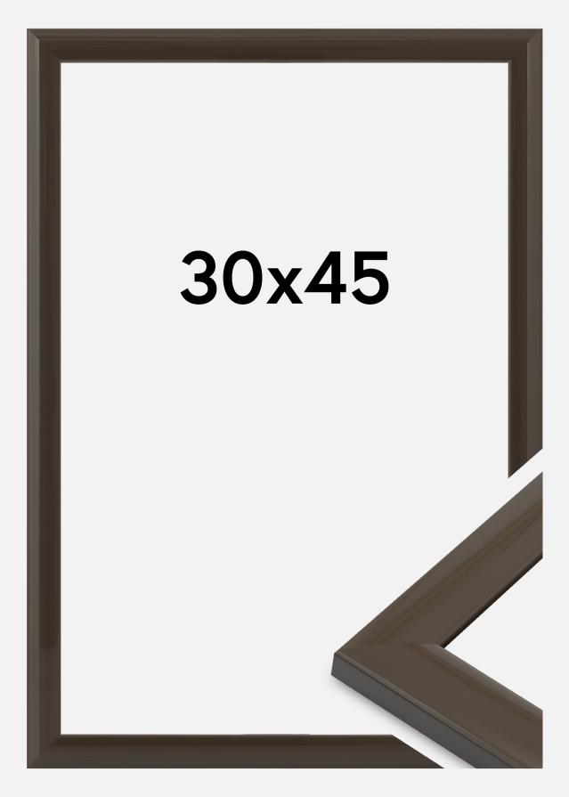 Jämtlands Ramfabrik Kader Dorset Acrylglas Donkergrijs 30x45 cm