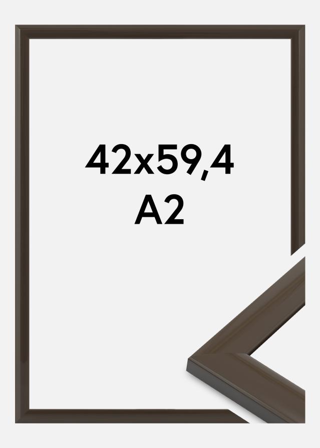 Jämtlands Ramfabrik Kader Dorset Acrylglas Donkergrijs 42x59,4 cm (A2)