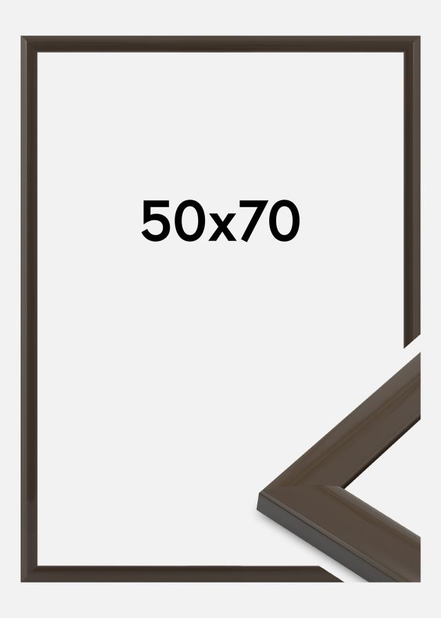 Jämtlands Ramfabrik Kader Dorset Acrylglas Donkergrijs 50x70 cm