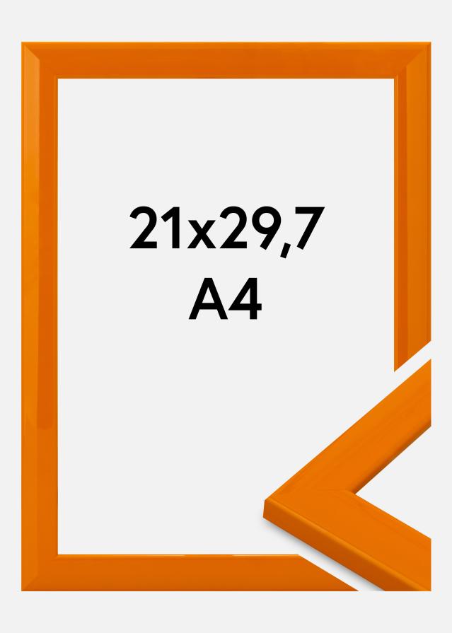 Jämtlands Ramfabrik Kader Dorset Acrylglas Oranje 21x29,7 cm (A4)