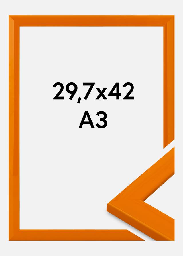 Jämtlands Ramfabrik Kader Dorset Acrylglas Oranje 29,7x42 cm (A3)