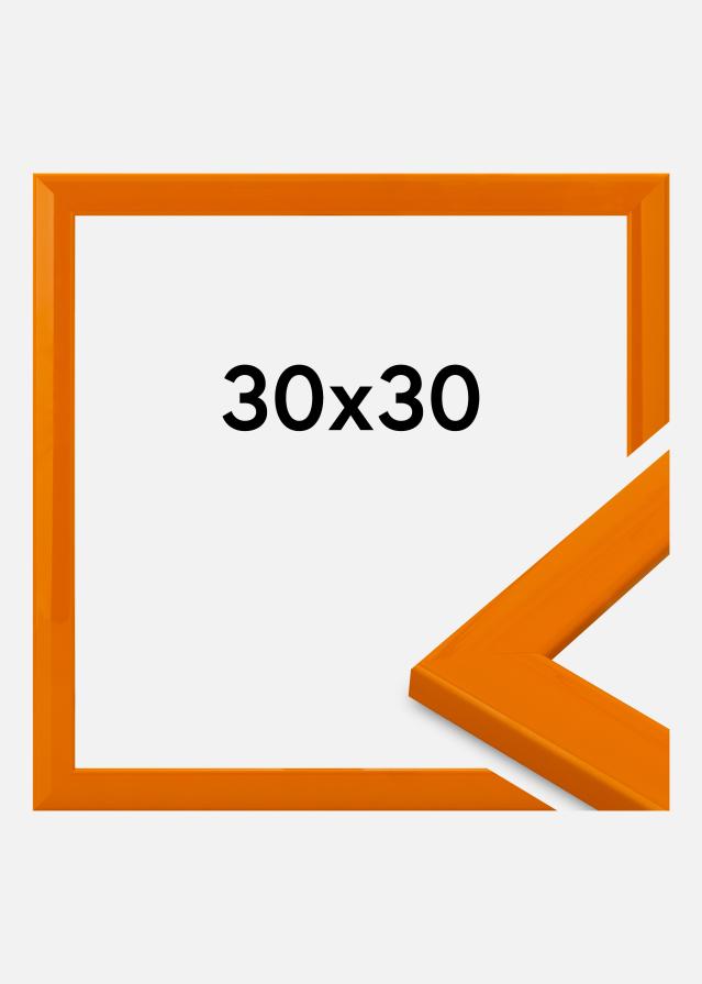 Jämtlands Ramfabrik Kader Dorset Acrylglas Oranje 30x30 cm