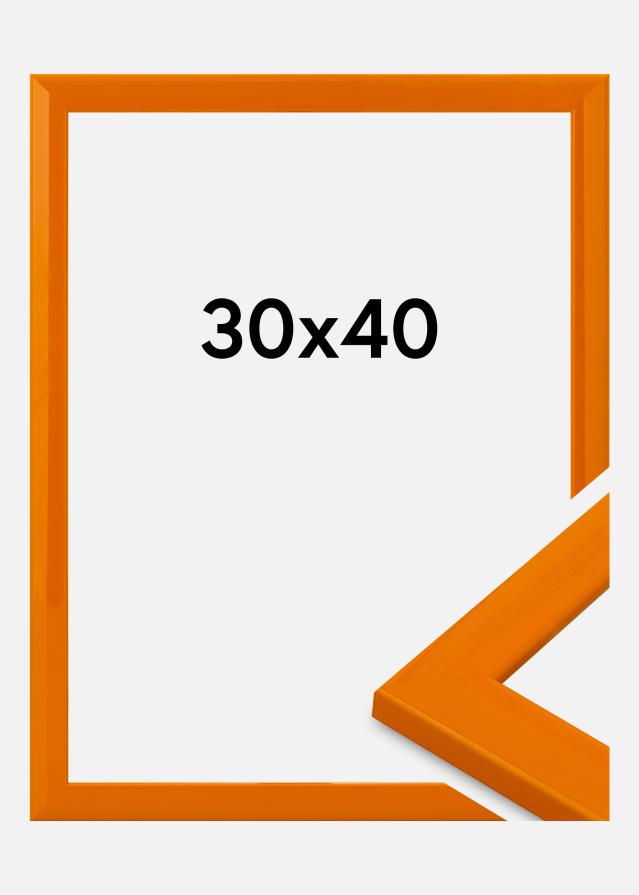 Jämtlands Ramfabrik Kader Dorset Acrylglas Oranje 30x40 cm