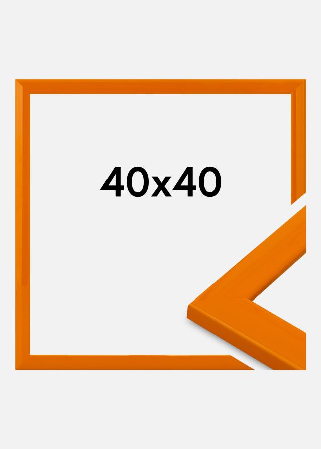 Jämtlands Ramfabrik Kader Dorset Acrylglas Oranje 40x40 cm