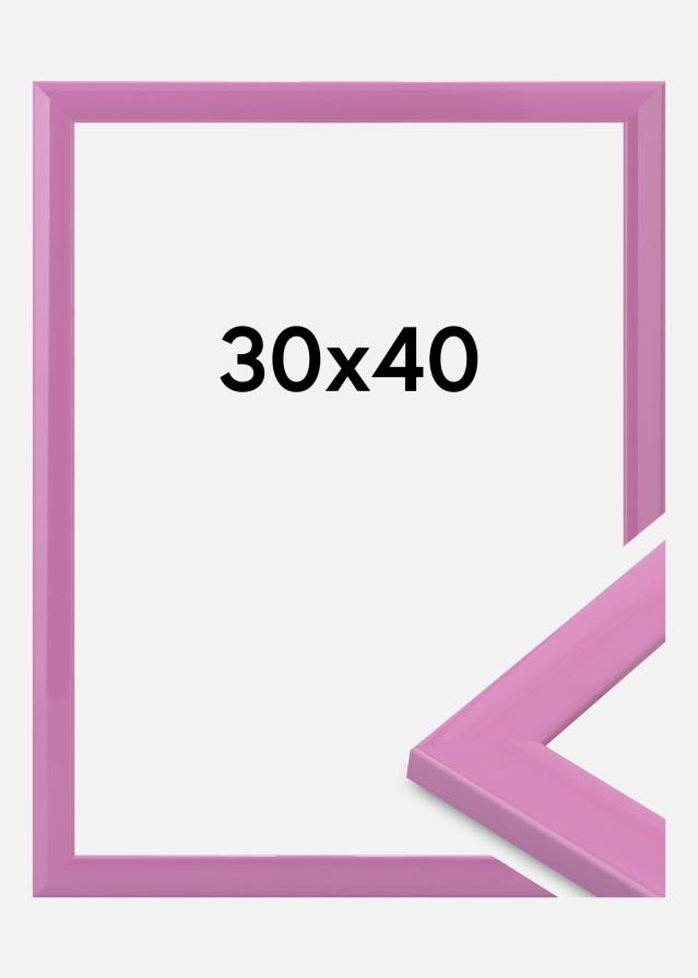 Jämtlands Ramfabrik Kader Dorset Acrylglas Roze 30x40 cm