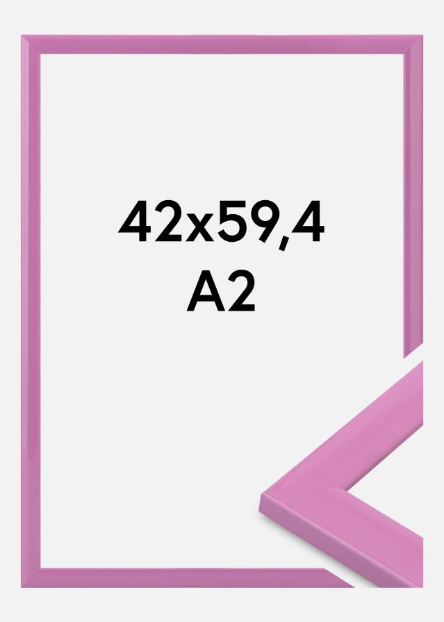 Jämtlands Ramfabrik Kader Dorset Acrylglas Roze 42x59,4 cm (A2)