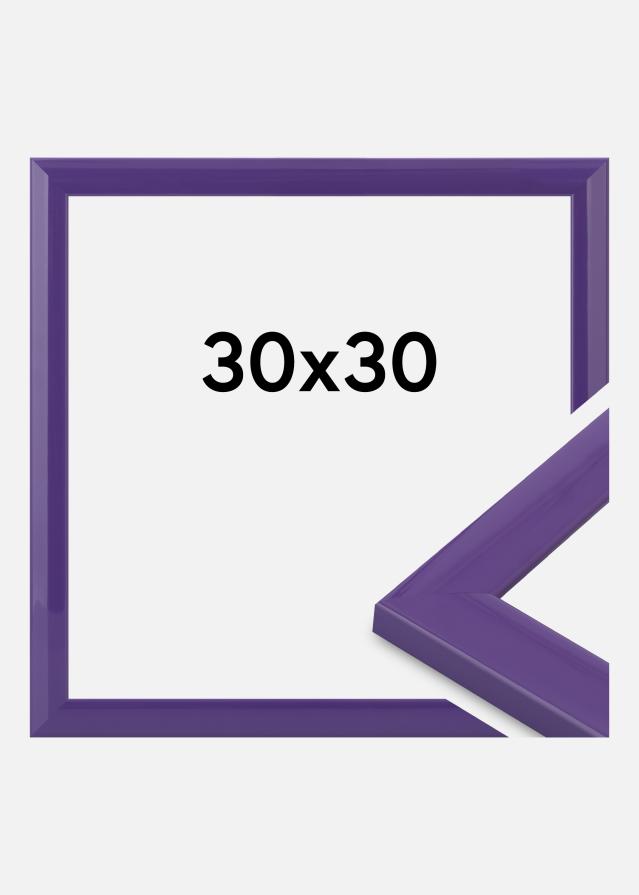 Jämtlands Ramfabrik Kader Dorset Acrylglas Paars 30x30 cm