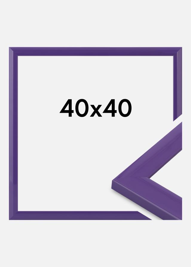 Jämtlands Ramfabrik Kader Dorset Acrylglas Paars 40x40 cm