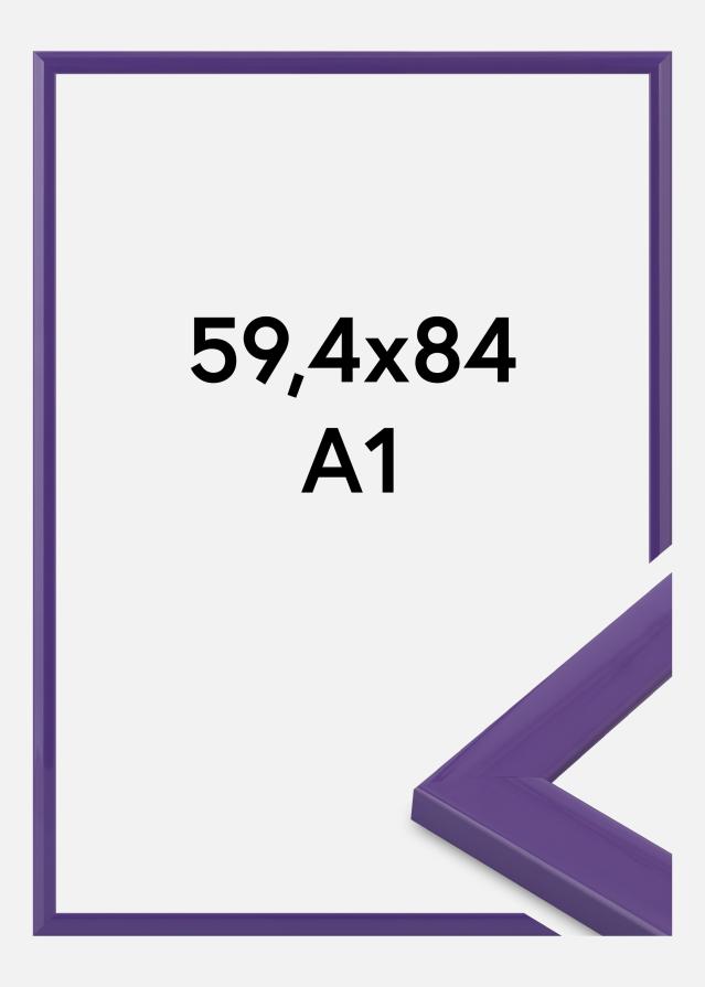 Jämtlands Ramfabrik Kader Dorset Acrylglas Paars 59,4x84,1 cm (A1)