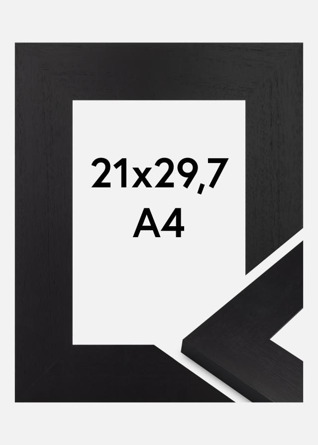 Jämtlands Ramfabrik Kader Dover Acrylglas Zwart 21x29,7 cm (A4)