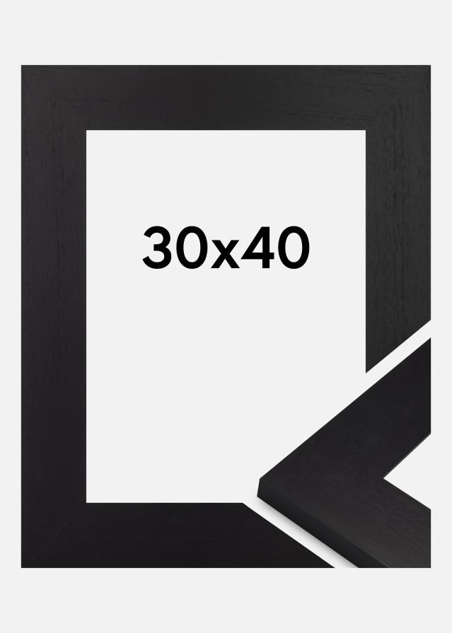 Jämtlands Ramfabrik Kader Dover Acrylglas Zwart 30x40 cm