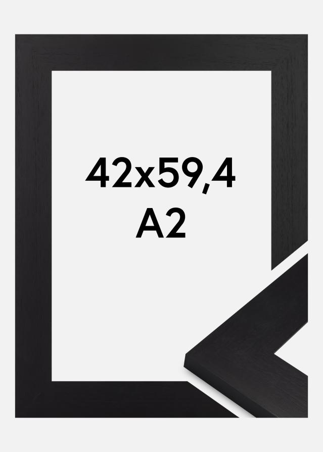 Jämtlands Ramfabrik Kader Dover Acrylglas Zwart 42x59,4 cm (A2)