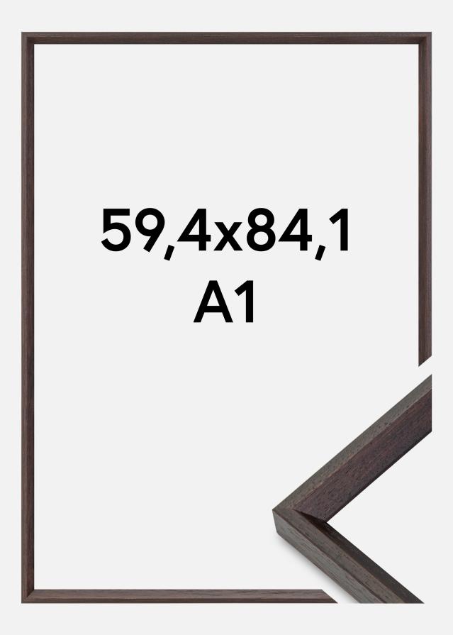 Galleri 1 Kader Globe Acrylglas Espresso 59,4x84,1 cm (A1)