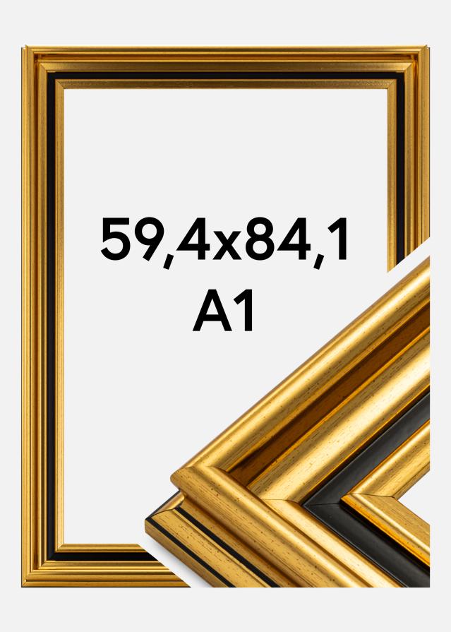 Ramverkstad Kader Gysinge Premium Goud 59,4x84,1 cm (A1)