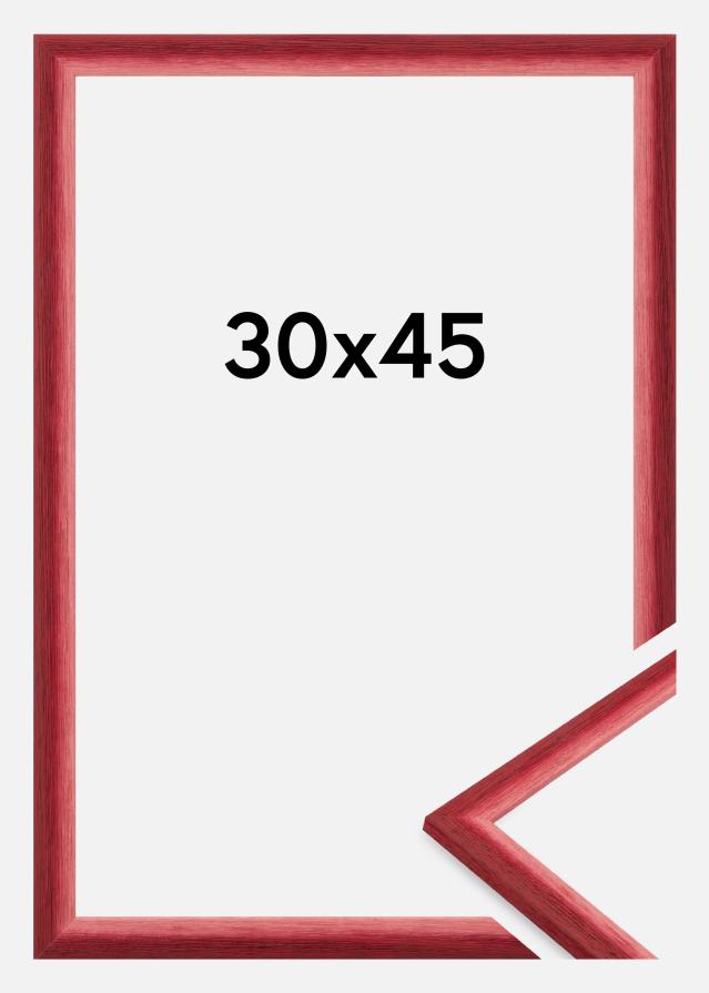Jämtlands Ramfabrik Kader Cornwall Acrylglas Donkerrood 30x45 cm