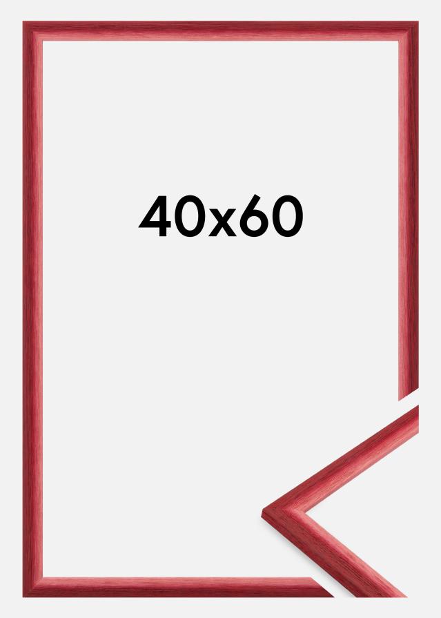 Jämtlands Ramfabrik Kader Cornwall Acrylglas Donkerrood 40x60 cm
