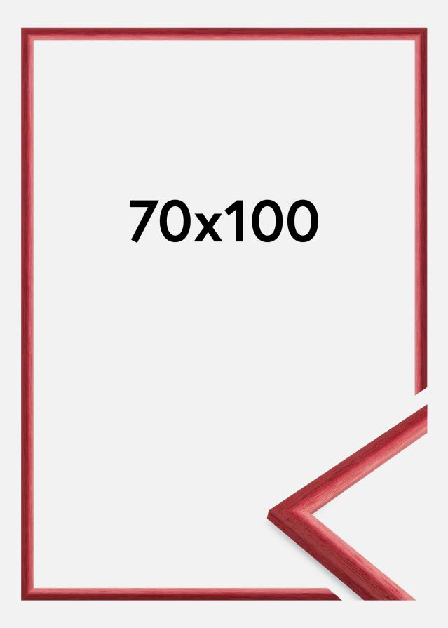 Jämtlands Ramfabrik Kader Cornwall Acrylglas Donkerrood 70x100 cm