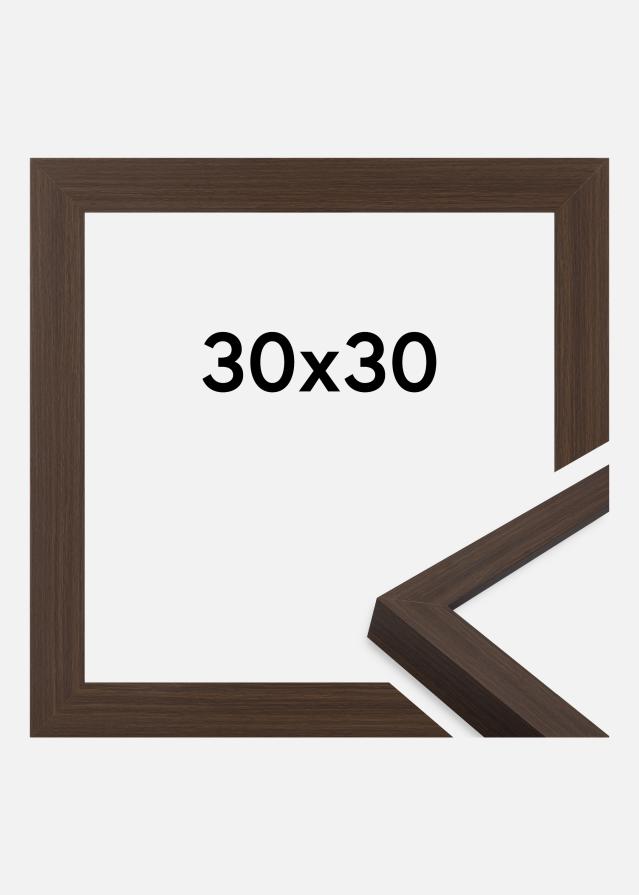 Jämtlands Ramfabrik Kader Wells Acrylglas Bruin 30x30 cm